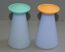 Tupperware Junge Welle Salz- und Pfefferstreuer Retro RARITÄT wie NEU
