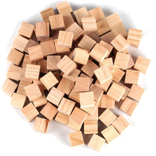 210 stück holzwürfel 15mm - stück,