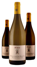 3 x Rudolf Fürst Burgstadter Berg Weißburgunder Qualitätswein trocken – 2020