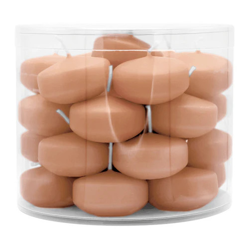 Schwimmkerzen klein peach - klein,,