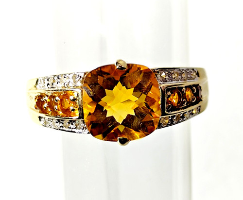 Gold ring 14k 585 mit - gold,