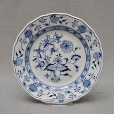 Meissen Zwiebelmuster Teller / Speiseteller / Essteller, 25 cm, Knaufzeit 1.Wahl