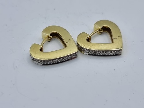 F23 paar diamant ohrringe - diamant, /