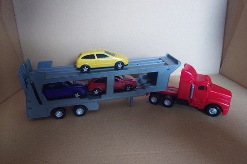 Dickie autotransporter lkw - dickie, mit