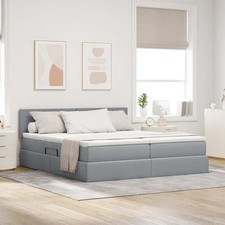 Modern LED Bett mit Matratze