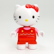 UNICO Hello Kitty Figur Rot LEGO DUPLO kompatibel