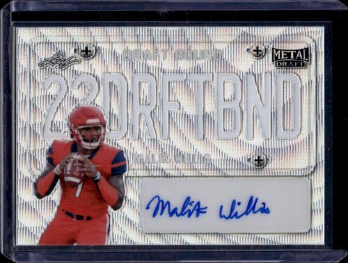 Malik willis rookie - malik, /30