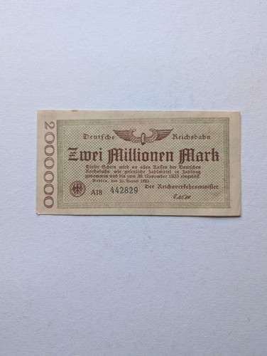 Notgeld deutsche reichsbahn - notgeld,