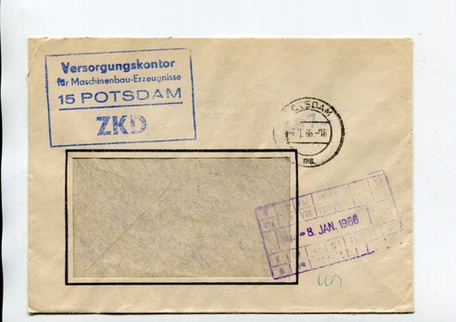 Ddr dienst zkd brief potsdam - dienst,