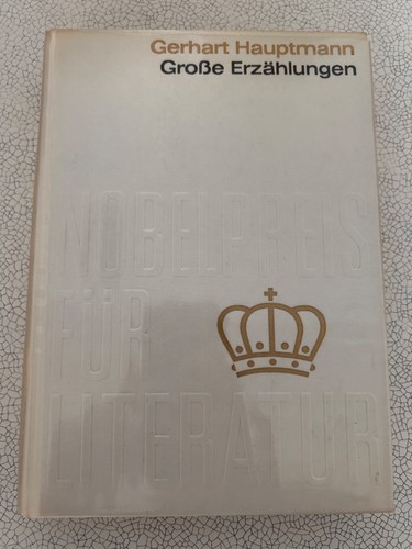 Gerhart hauptmann große - gerhart,