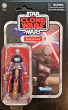 Star Wars VC364 (TVC) - The Clone Wars - Asajj Ventress Vintage Actionfigur NEU