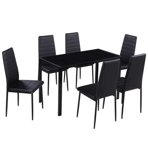 7tlg esstisch set - 7tlg.,