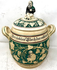Steingut topf bowle mit deckel - topf,