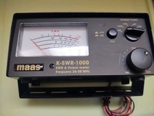 Maas K-SWR-1000 - Funkgeräte Messplatz 1.000 Wattmeter, SWR 26-30 MHz