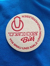 Bierdeckel Union Bier - Hadmersleben