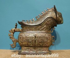 11.6" Alte chinesische Bronze