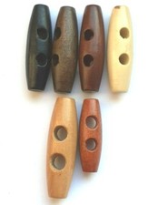 10 Knebelknöpfe Mantelknöpfe