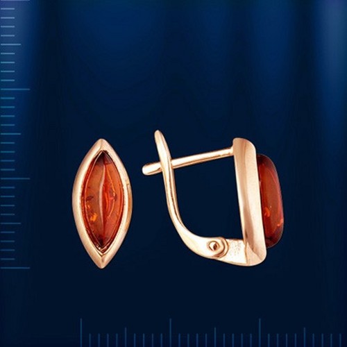 Rose rotgold 585 ohrringe mit - ohrringe,