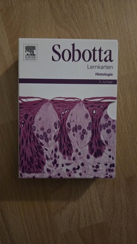 Sobotta lernkarten histologie - lernkarten,
