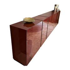 Kettnaker Sideboard Alea Beere Hochglanz Abdeckplatten Abnehmbar Magnetisch