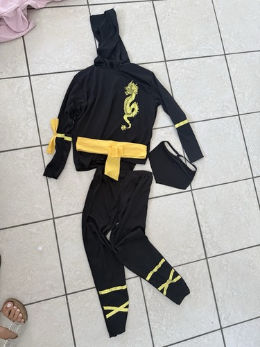 Ninja kostüm 128 - ninja, m)
