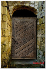 Original Tür Barock Schlesien