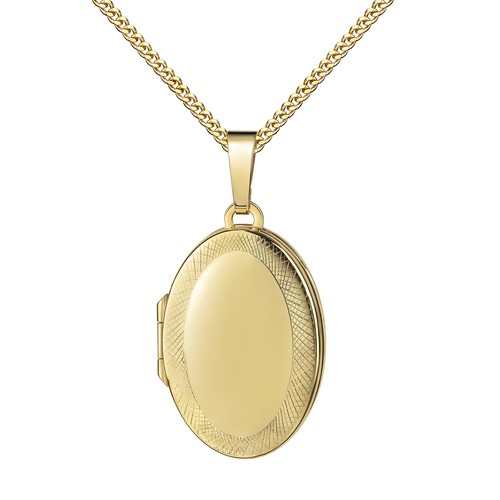Amulett medaillon 585 - amulett,