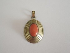 Vintage Anhänger Koralle