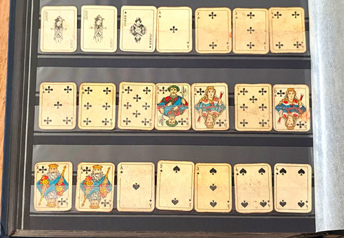Spielkarten vor 1950 - vor, –