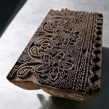 Antiker Textildruckstempel