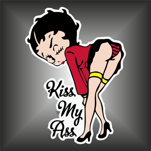 Aufkleber sticker betty - betty, boop