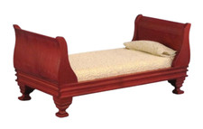 Puppenhaus Schlitten Bett