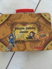 HABA Sudoku Junior - Piraten - Reisespiel - magnetisch + Aufgabenheft *NEUwertig
