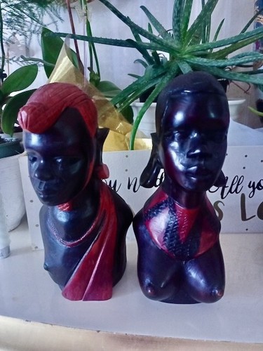 Afrikanische figuren aus - aus, holz