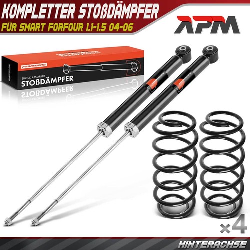 Komplett stoßdämpfer - 4x,