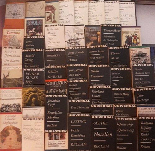 Reclam bücher 50 hefte - 📚,