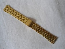 Edelstahlarmband  vergoldet