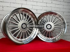 4X 19 Zoll ALPINA Style Felgen 5X120 Deep Dish passend für BMW E34 E38 E60...