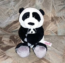 Nici Kuscheltier Panda Fu Bao Mama mit Baby TOP! SELTEN!30 cm