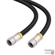 Cabelcon KDG Mini Jumperkabel HD Patchkabel F- Stecker Koaxialkabel Wasserfest