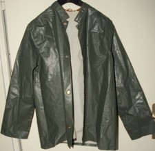 Glanz pvc gummierte regenjacke - glanz,