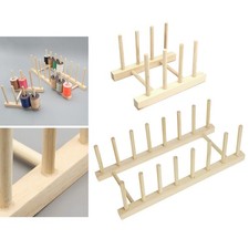 Spulen Holz Nähgarn Ständer