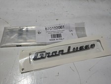 Schriftzug Kotflügel Maserati