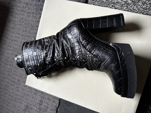 Ash stiefel grau schwarz - ash,
