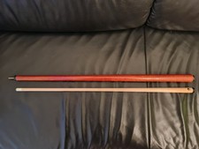 MC Dermott Queue mit Lucasi, Joss oder Mezz Oberteil 3/8 X 10 in gutem Zustand 