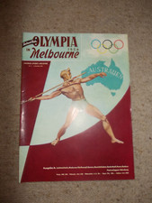Olympia Melbourne 1956 Zeitschrift Heft Buch Gerhard Bahr Sonderheft Sport