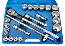 Steckschlüsselsatz Knarrenkasten 3/4" Nusskasten Zoll 7/8"- 2"