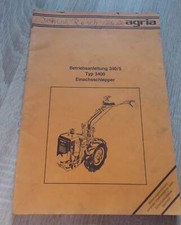 Agria einachsschlepper 3400 - agria,