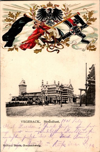 Gruss aus bremen - ak, vegesack