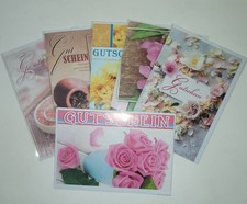 10 Gutscheinkarten Set mit